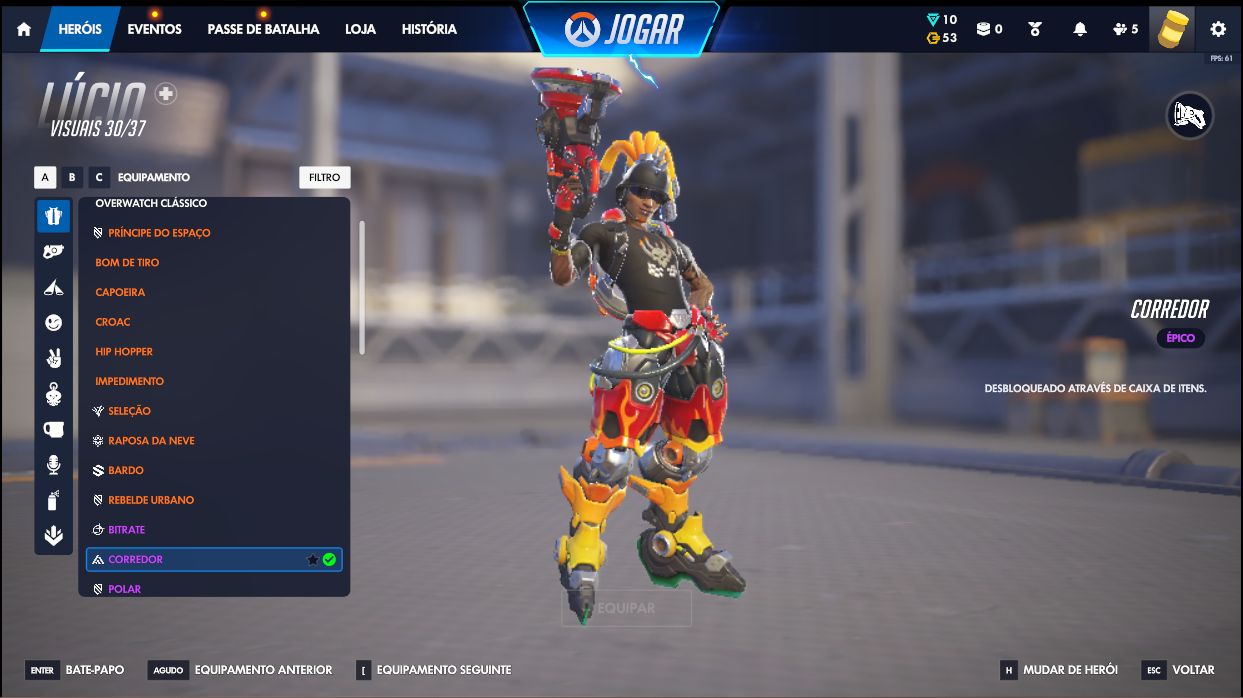 Conta antiga com muita skin pick elo CHAMP 4 de tank