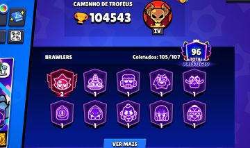 CONTA DE BRAWL STARS RARA