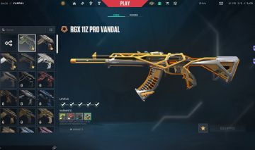 Conta de valorant elo dima1 -4 skins de vandal -1 skin de phantom -1skin de faca