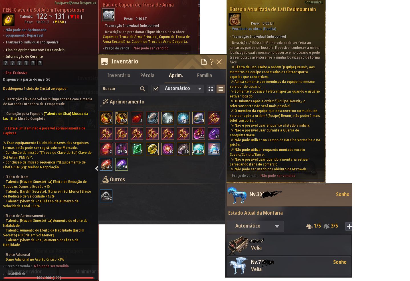 Conta Black Desert: 791 GS (366 AP + 426 DP) No steam