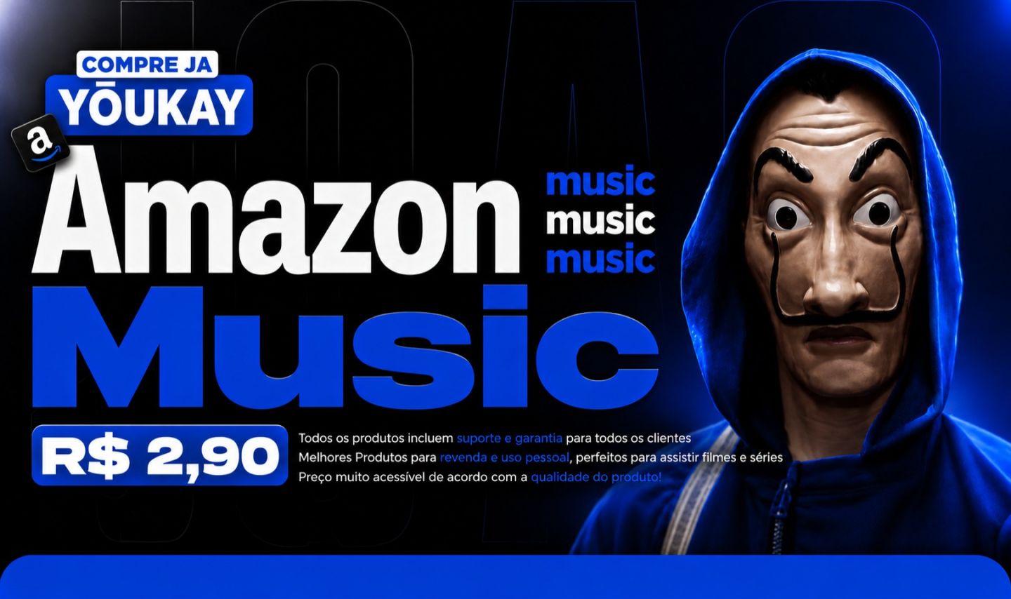 AMAZON MUSIC 30d -- ENTREGA AUTOMATICA