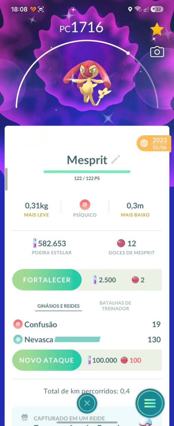 Conta nivel 35 Mewtwo Shadow