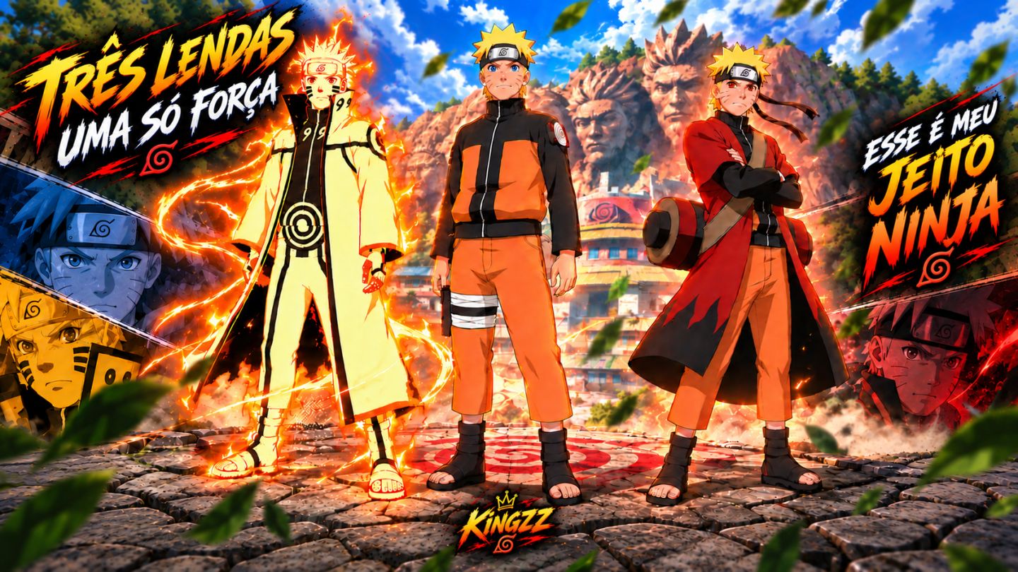 [VIA X] CONTAS FREE FIRE DIAMANTES + UMP ATT E SKINS NARUTO - ENTREGA IMEDIATA