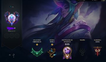 CONTA LEAGUE OF LEGENDS - LVL 582