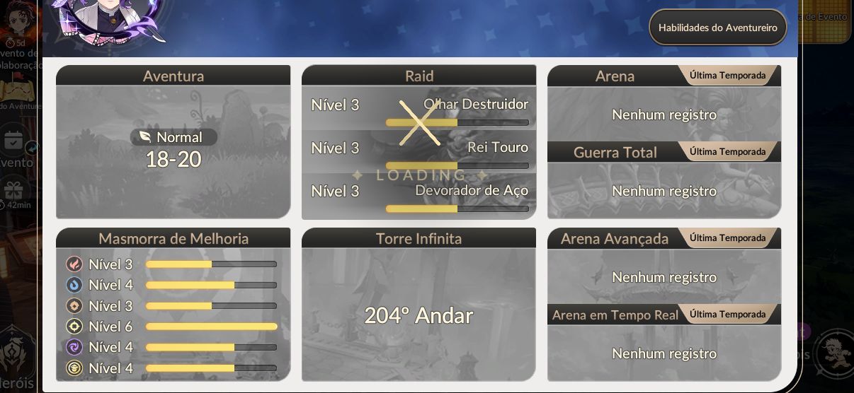 Conta Seven Knight REBIRTH 40.000 Rubis | Server NA + Collab T6