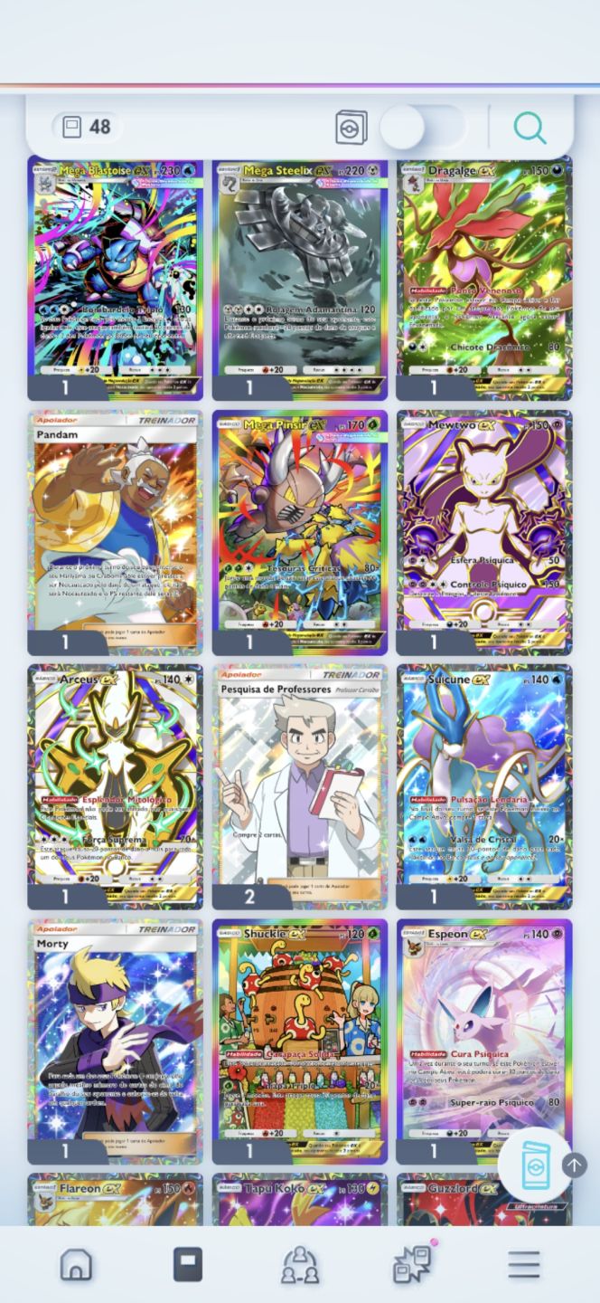 CONTA PREMIUM DE POKÉMON TCG POCKET - NÍVEL 58