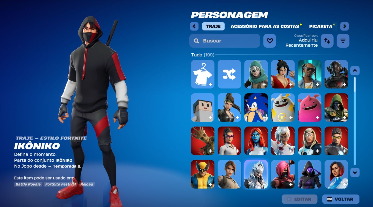 IKONIK + Mint Axe + 200 skins