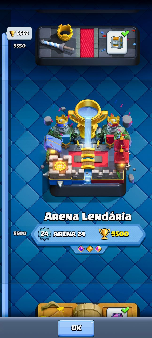 Conta de Clash Royale ARENA 24 VÁRIAS EVOLUTIVAS !