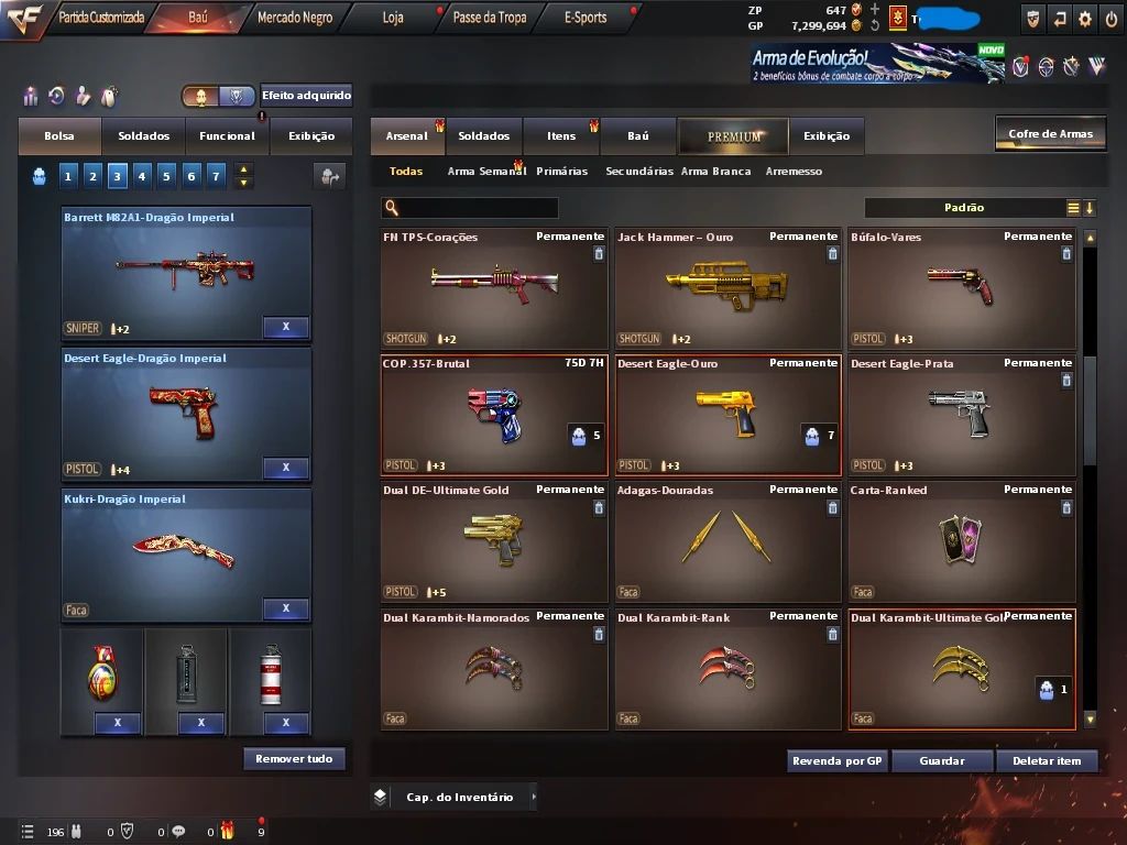 Conta Marechal 11vips lá swat