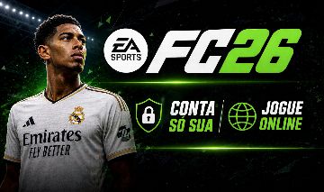 FC26 FULL ACESSO | JOGUE ONLINE + CONTA SÓ SUA