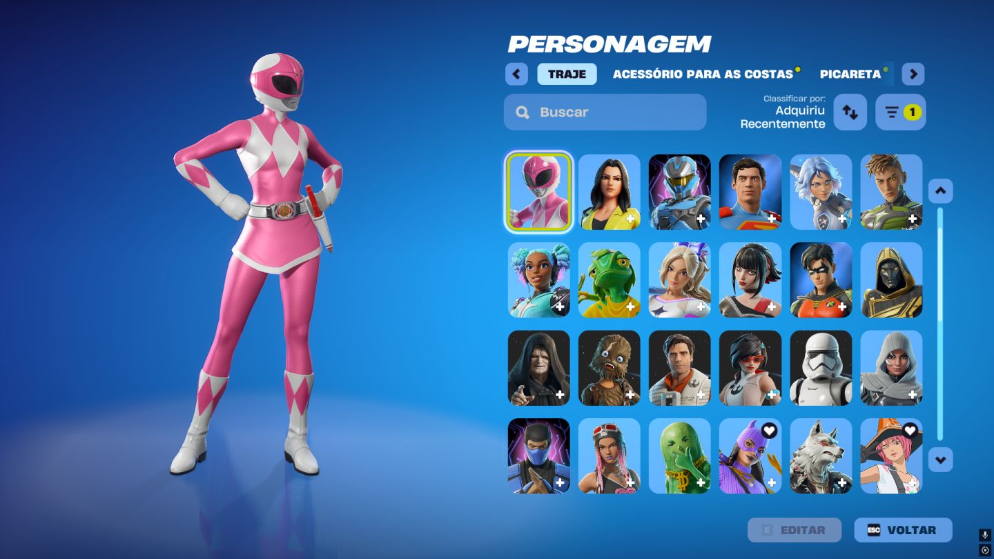 Conta epic + fortnite