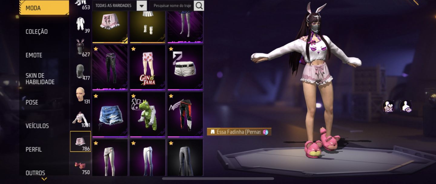 CONTA FREE FIRE ULTRA PREMIUM PRIME 8 8 ANOS DE JOGO COLEÇÃO ABSURDA DE RA