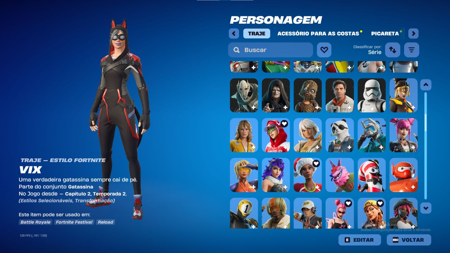 CONTA DE FORTNITE +200 SKINS