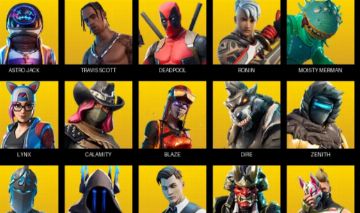 Fortnite OG | Travis Scott + Astro Jack + Deadpool | Lynx | Dire 93 skins