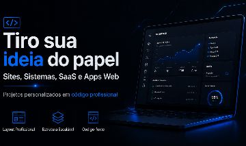 [PROGRAMADOR] Desenvolvo Sistemas, Sites, APIs, SaaS e Automações