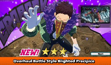 Conta My hero Ultra Rumble FULL