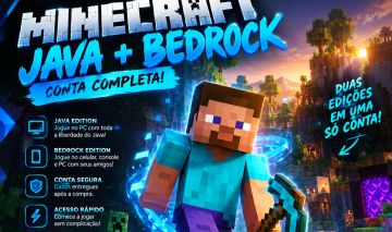 Minecraft Java & bedrock Full acess!