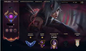 Conta LOL Diamante I | Level 834 | 258 Skins | Todos os Campeões | Full Acesso