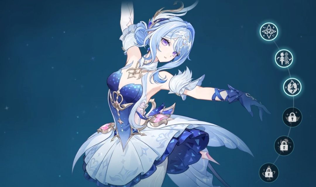 [AR 55] CONTA TOP SNEZHNAYA: Sandrone, Odette C3, Alyosha C6, Raiden+