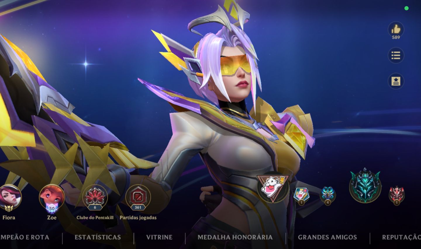 Top ZOE! Fiora Croma MÍTICO