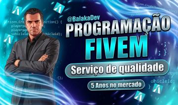 [FIVEM] SERVIÇOS DE PROGRAMAÇÃO PARA SERVIDOR