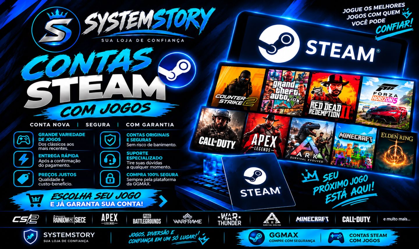 CONTA STEAM COM GTA 5