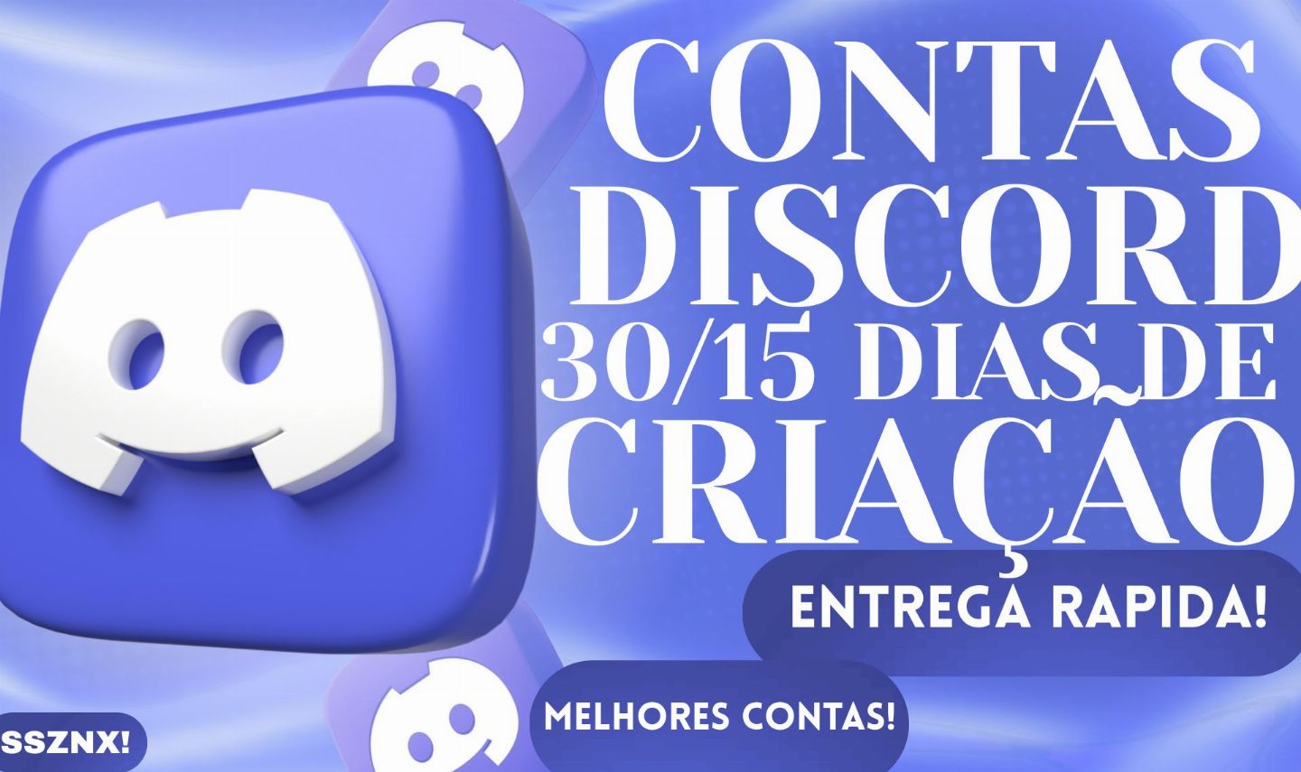 (PROMO SÓ HOJE!) CONTA NOVA DISCORD 15/30 DIAS | SEM USO | IDEAL PARA NITRO