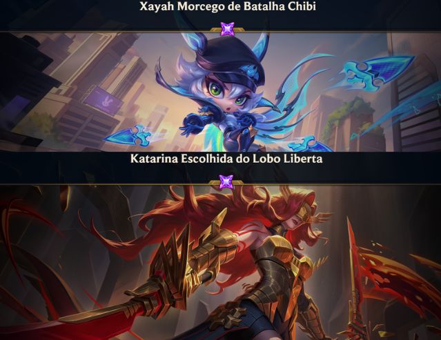 CONTAS TFT ESCOLHA SEU CHIBI