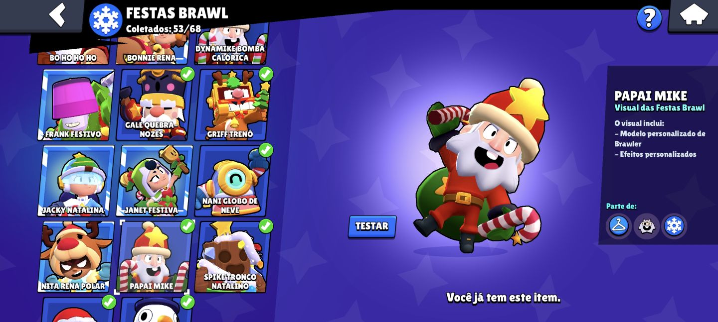 CONTA DE BRAWL STAR 2019 COM MUITO ITENS EXCLUSIVOS