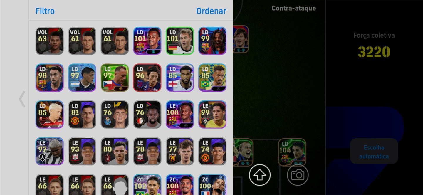CONTA EFOOTBALL RARA! NEY E MESSI DO PACK + AGUERO BLITZ + BATISTUTA E++!