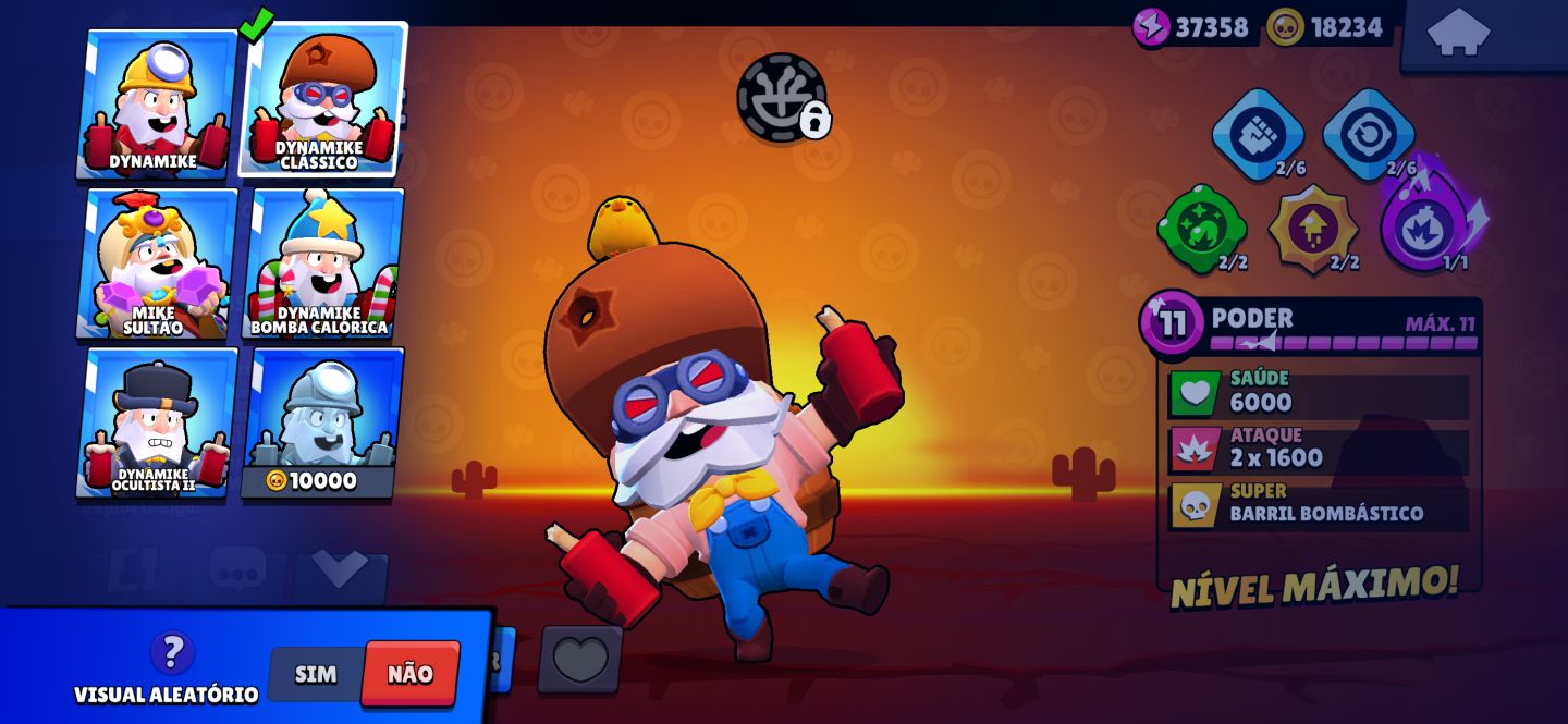 Conta main fang com skin fang furioso e fang midorya