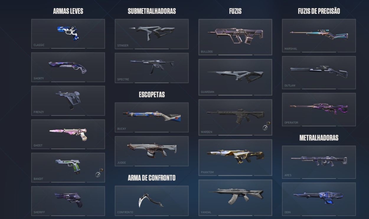 CONTA VALORANT COM SKINS RARAS + PHANTOM CHAMPIONS 2026