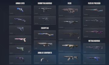 CONTA VALORANT COM SKINS RARAS + PHANTOM CHAMPIONS 2026