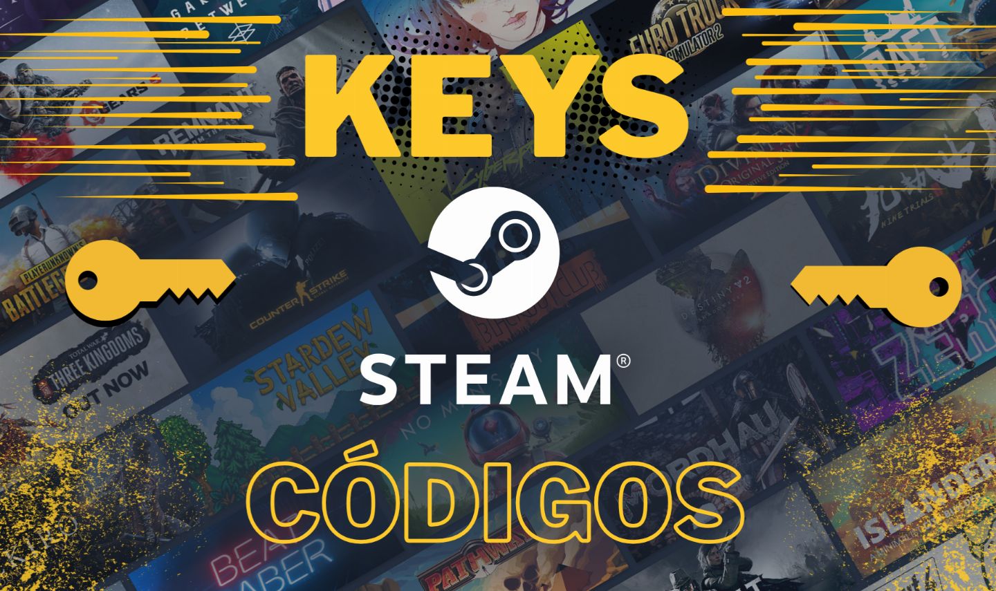Chave de Jogos Steam - KEYS - Código Steam Barato - RESGATE NA SUA CONTA