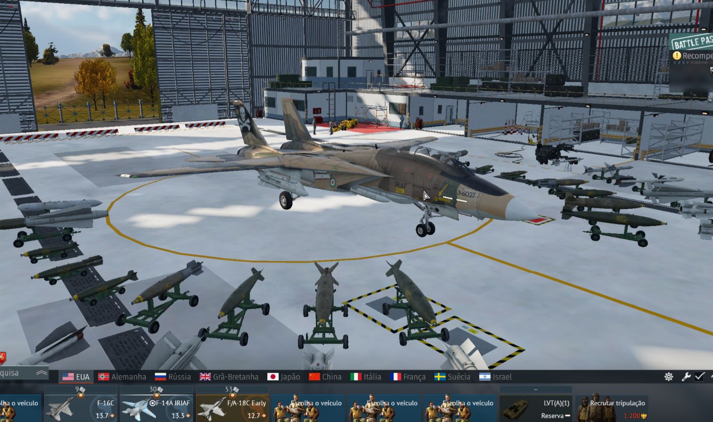 CONTA WAR THUNDER 2013 - 45 VEICULOS PREMIUM - MAIORIA DOS TOP TIER!