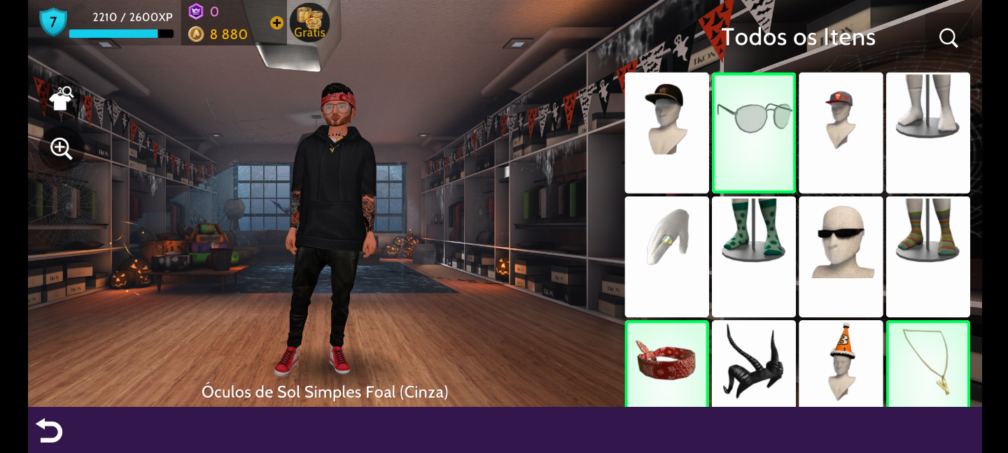 Conta boa de Avakin life e antiga