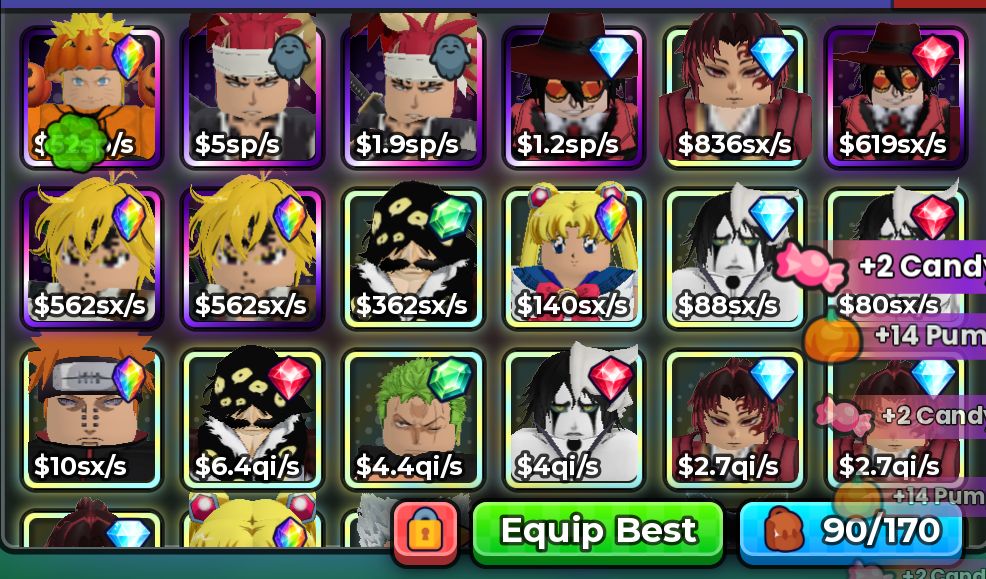 ANIME DICE | PERSONAGENS 1Sp+ ATÉ 2.9oc+ |ENTREGA VIA TRADE