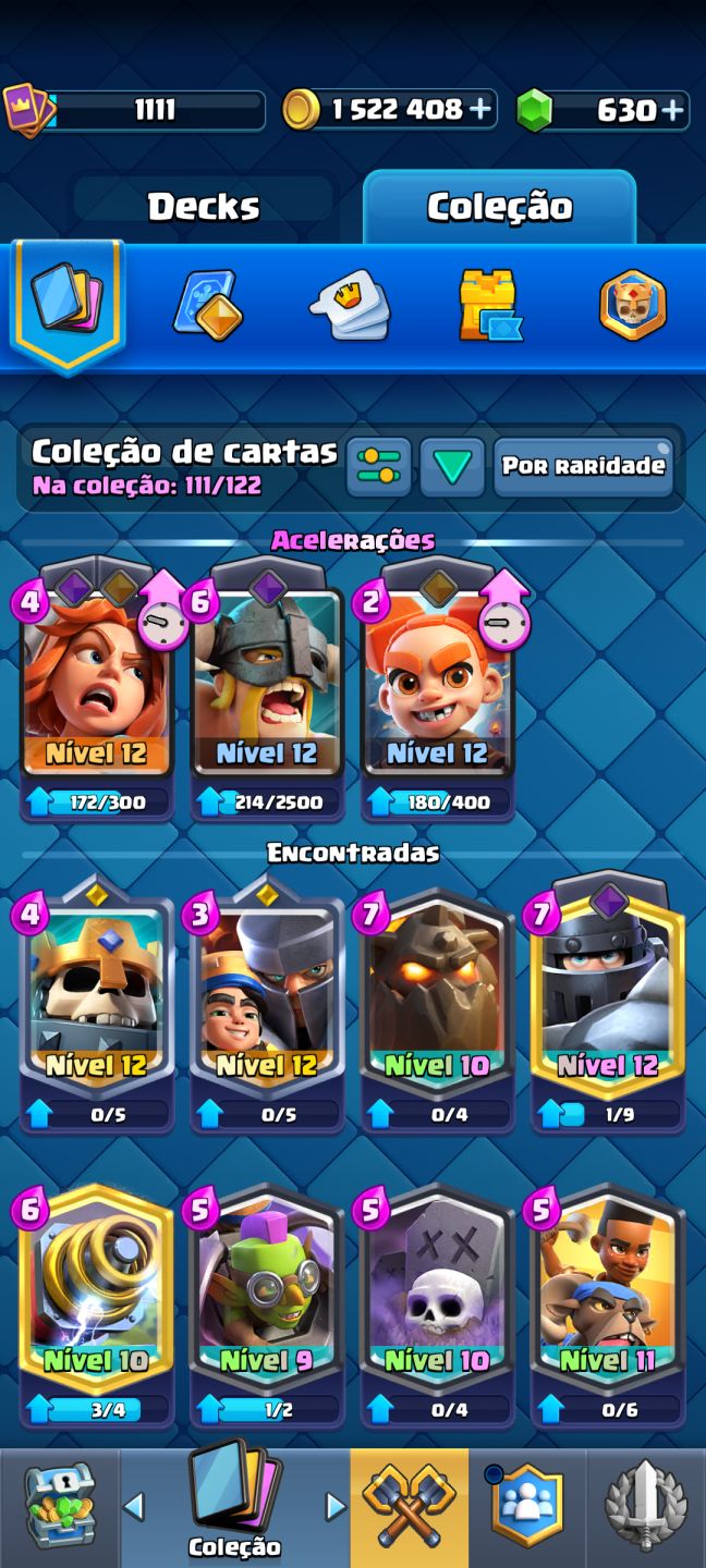Conta Top Brawl Stars e Clash Royale, as duas estão bem tops