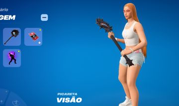 Conta fortnite Skin Ice spice e picareta visão