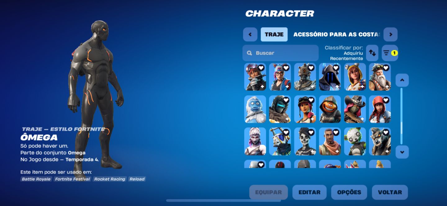 CONTA FORTNITE SKINS RARAS: TRAVIS ESCOOT, REVERSA NEO ENTRE OUTRAS