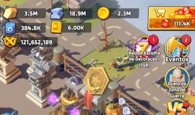 Conta Last War HQ30 | 124,5M | T10 | VIP 13 | Servidor 2032