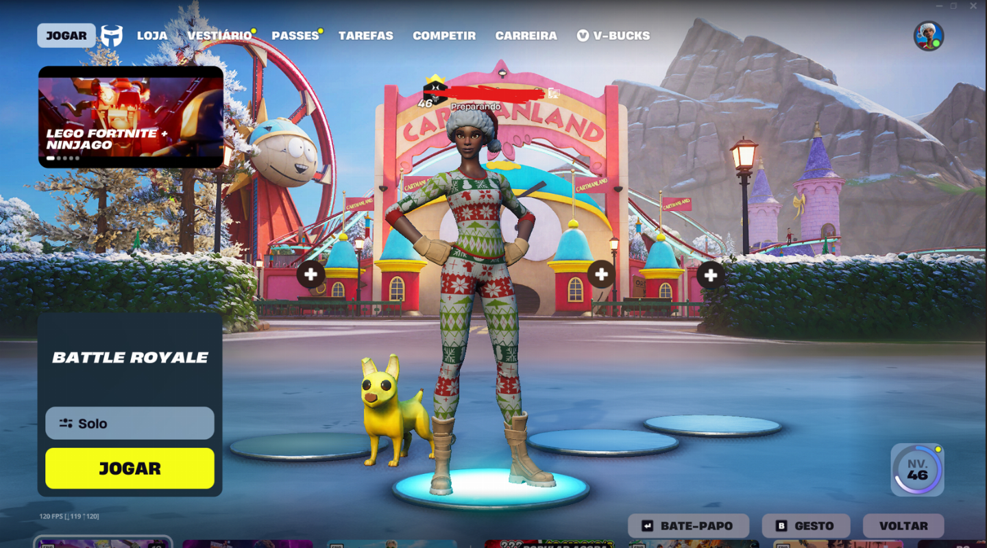 CONTA Fortnite com várias skins