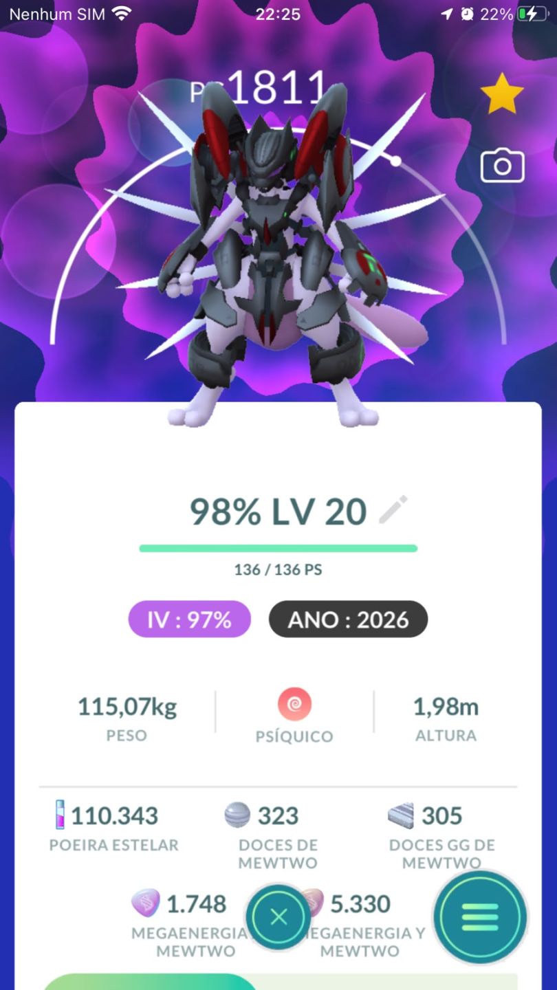 Pokémon GO Lv 68 | Conta de 2016 | Shiny, Fundos Raros e Lendários