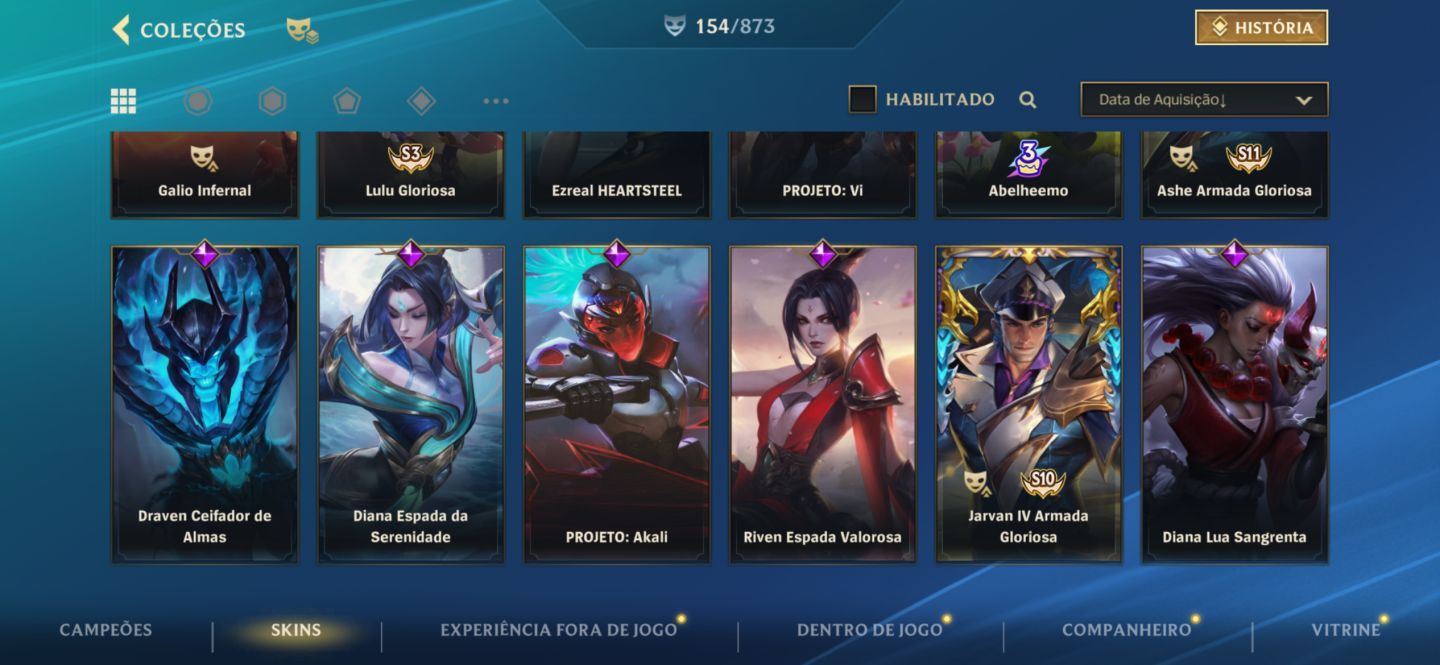 Conta Wild Rift