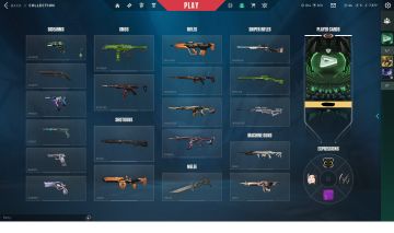 Conta Valorant com muitas skins e 2 pacotes completos