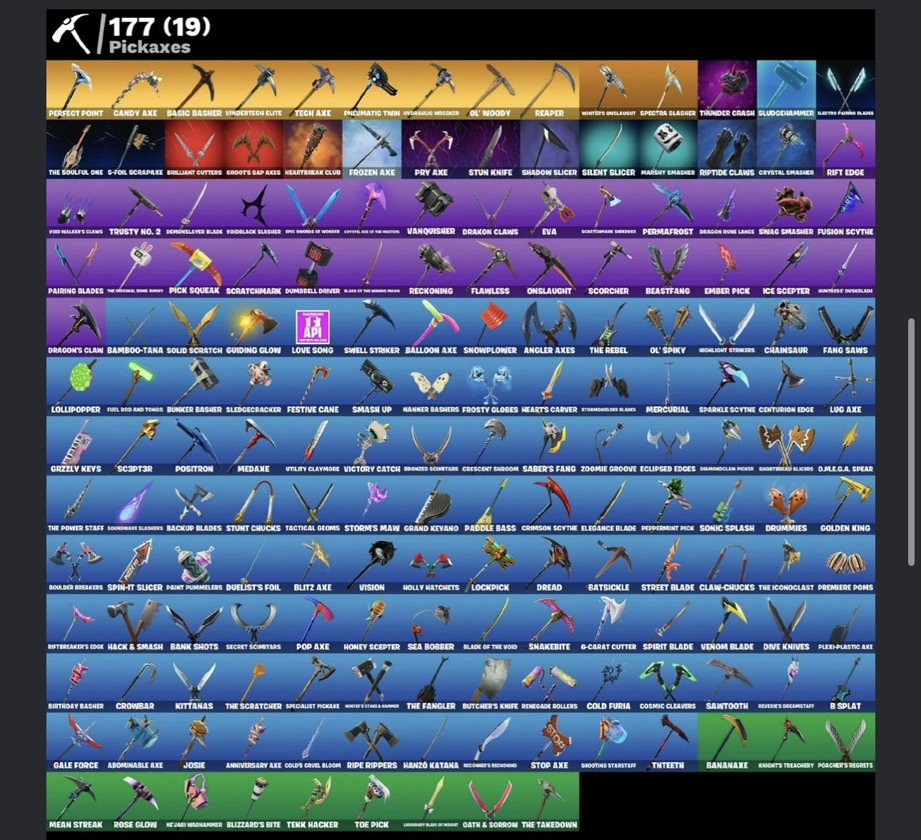 Conta Fortnite OG | 191 Skins | The Reaper | Take The L | Elite Agent | salve o