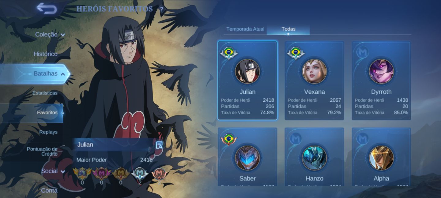 CONTA MLBB SKIN ITACHI (JULIAN)