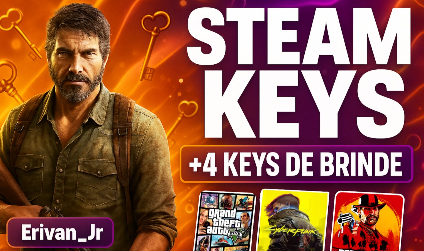 [OFERTA] COMPRE 1 & LEVE 5 STEAM KEYS ALEATÓRIAS | JOGOS DE R$50-200 REAIS