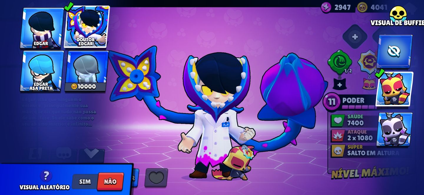 CONTA BRAWL PARA INICIAR
