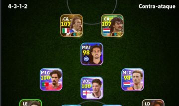 Conta iniciante GULLIT E DEL PIERO BIG TIME efootball mobile